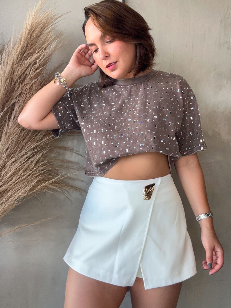 Zamira Mocha Tee