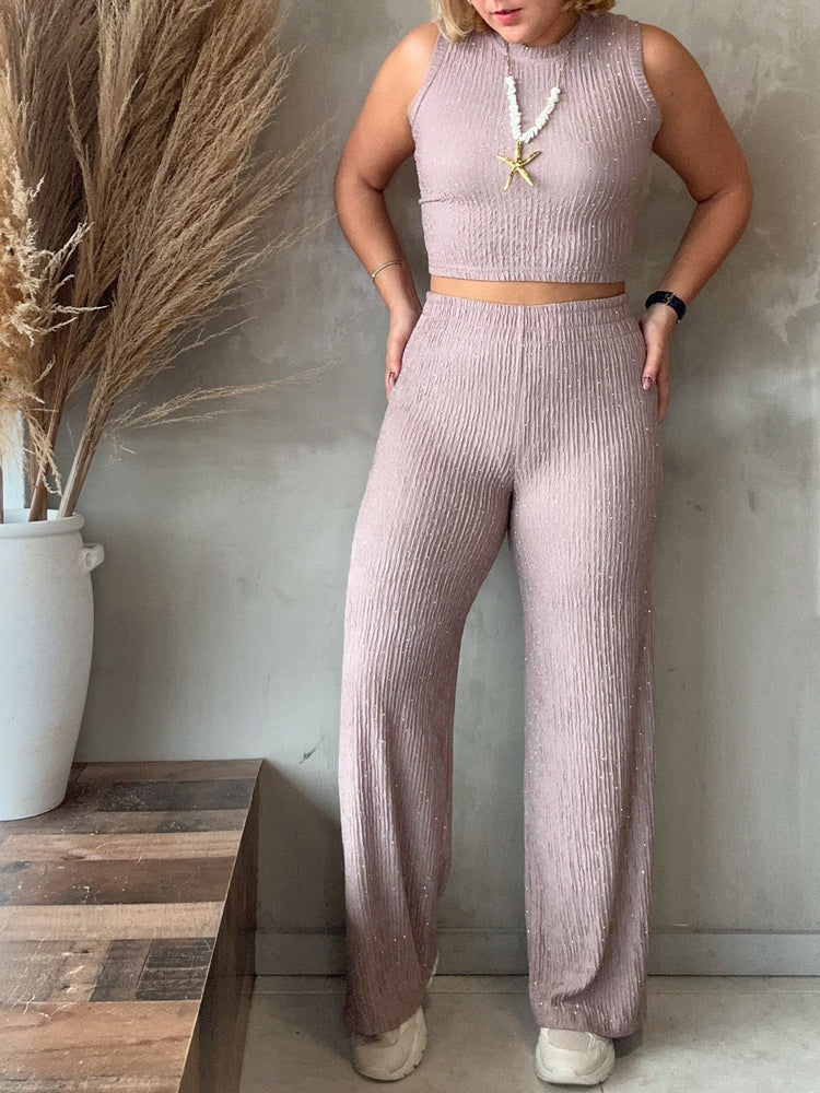 Iris Taupe Comfy Set