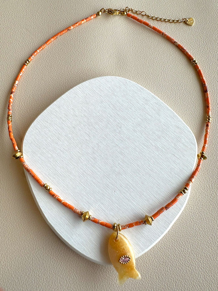 Fish Beads Necklace