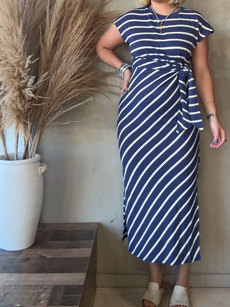 FINAL SALE - Striped Dress