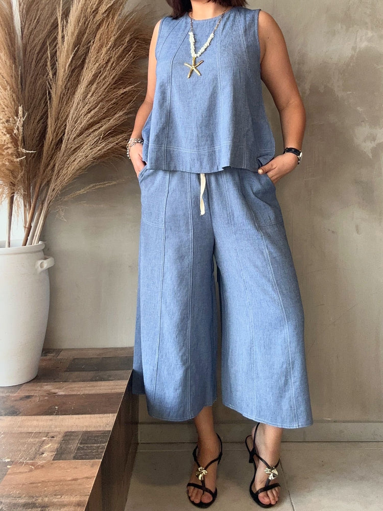 Elena Denim Set