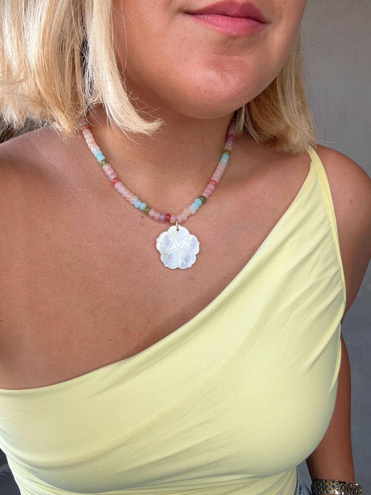 Beads Flower Necklace