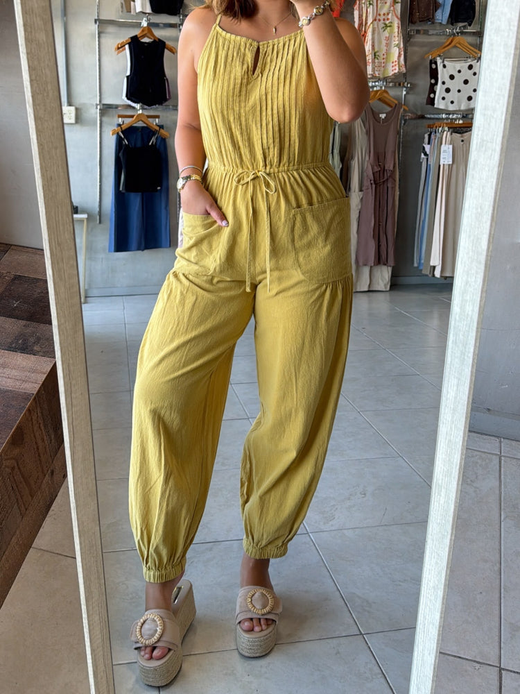 Ariadne Yellow Jumpsuit