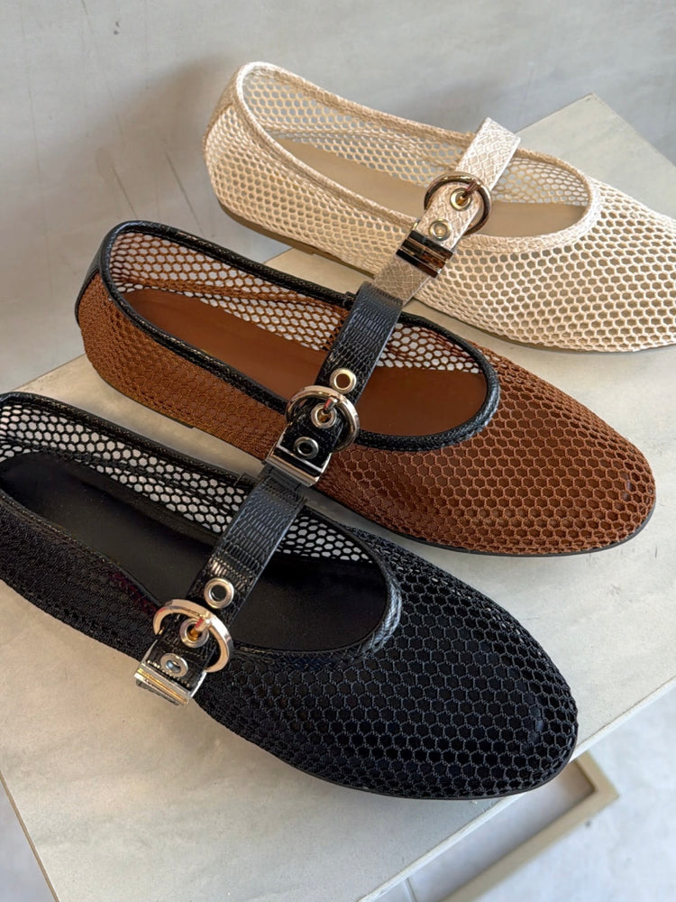 Ballerina Mesh Flats