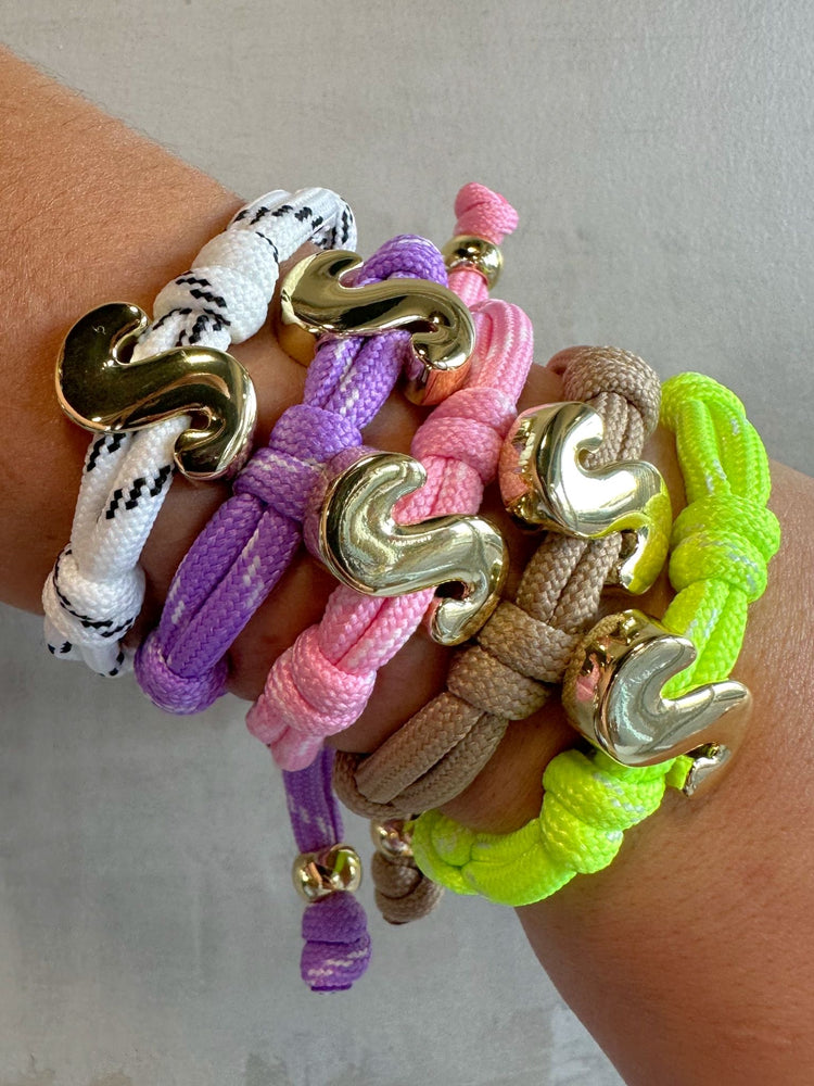Initials Rope Bracelet