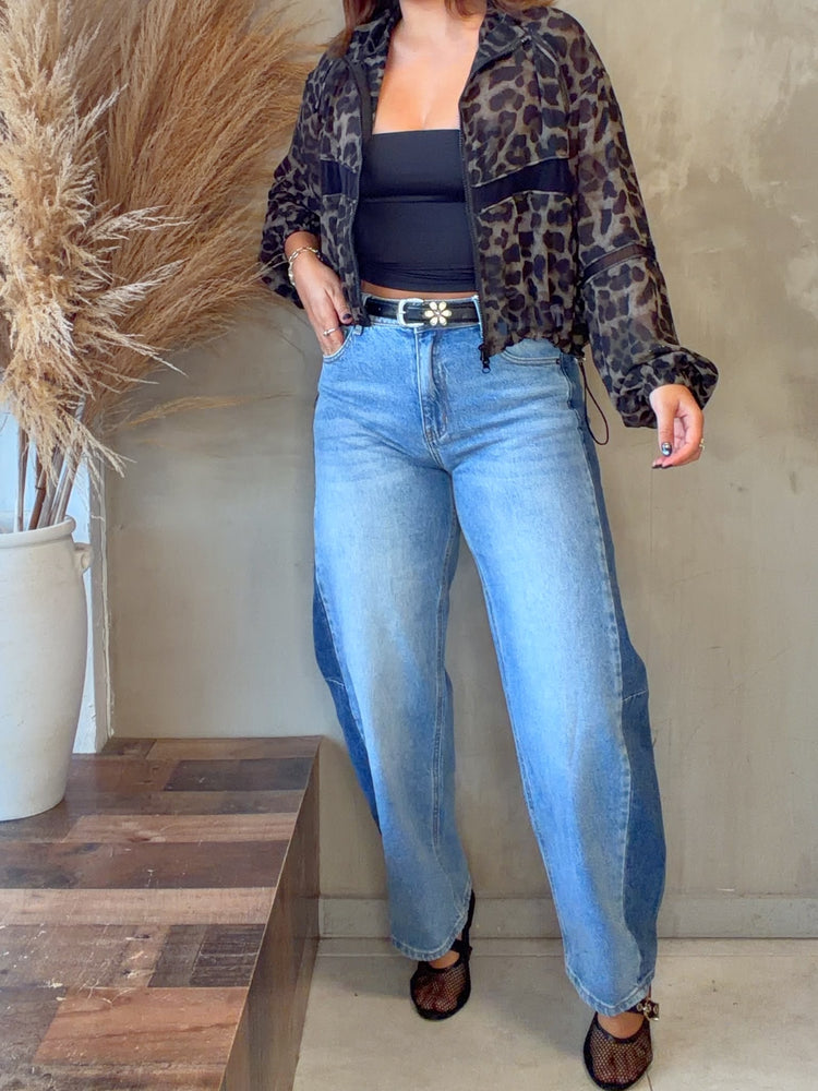 Quinn Leopard Jacket