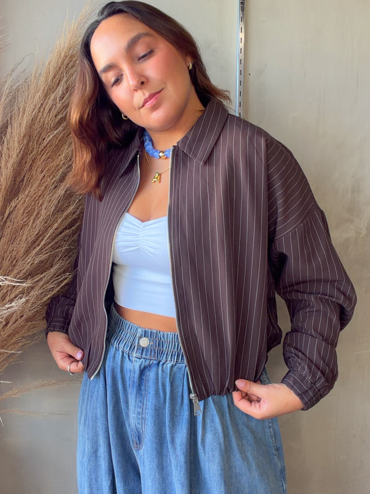 Justine Striped Jacket