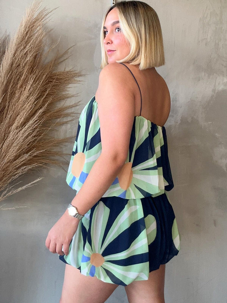 FINAL SALE - Floral Romper