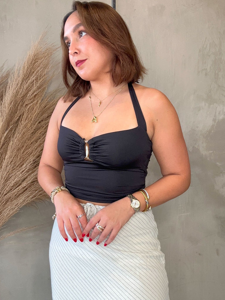 Chiara Black Top