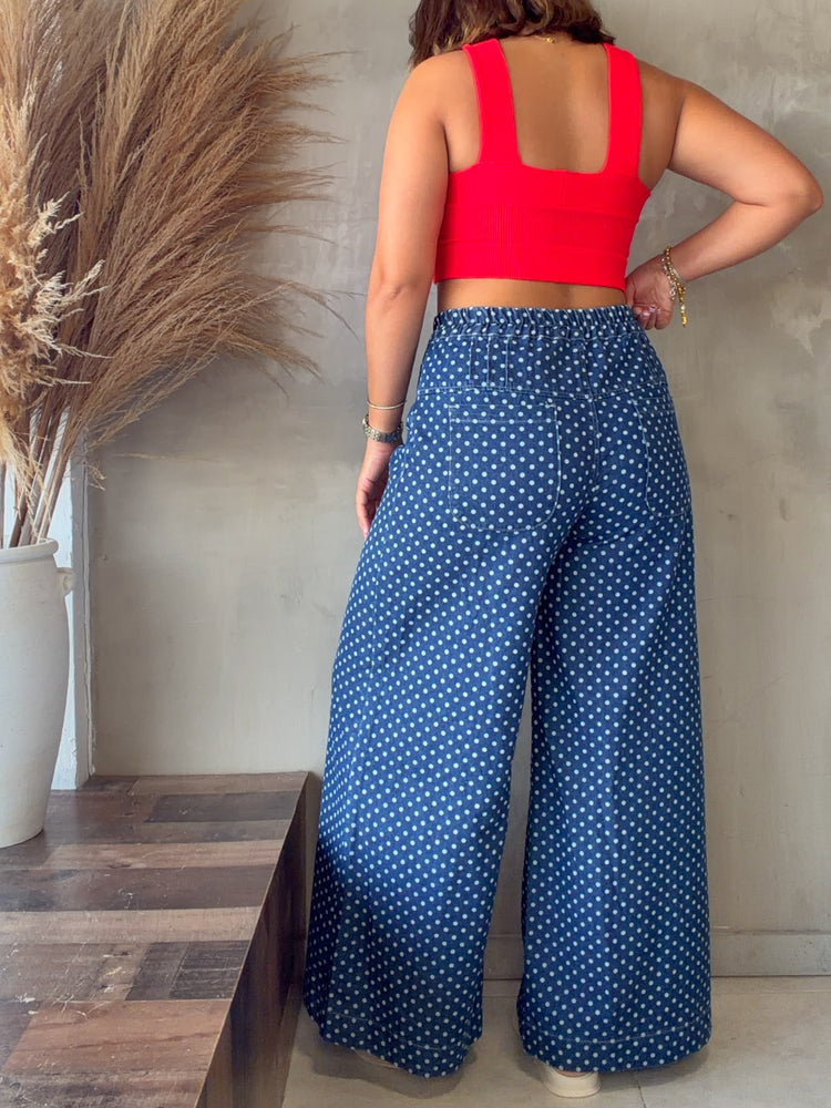 Christy Polka Dots Jean