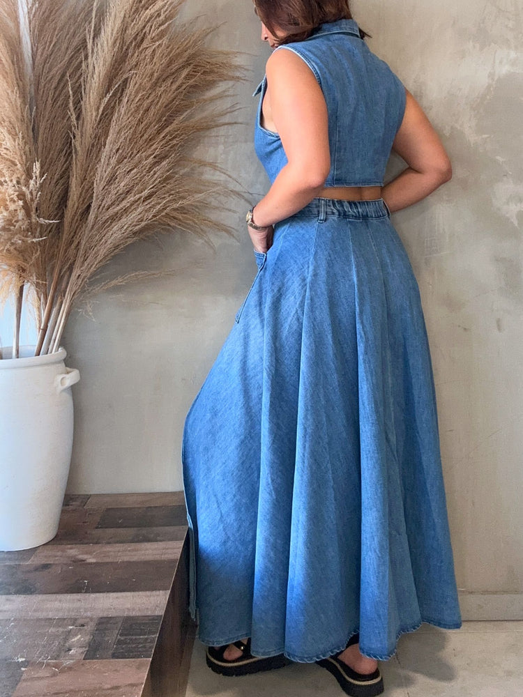 Marjorie Denim Dress