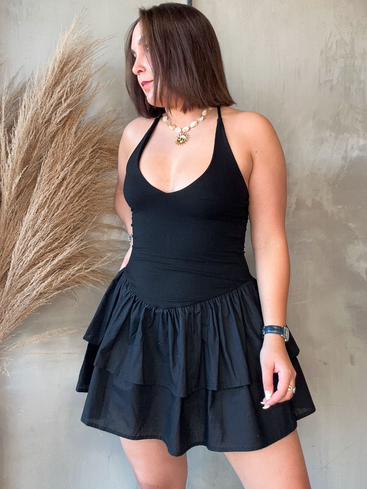 Dahlia Black Dress