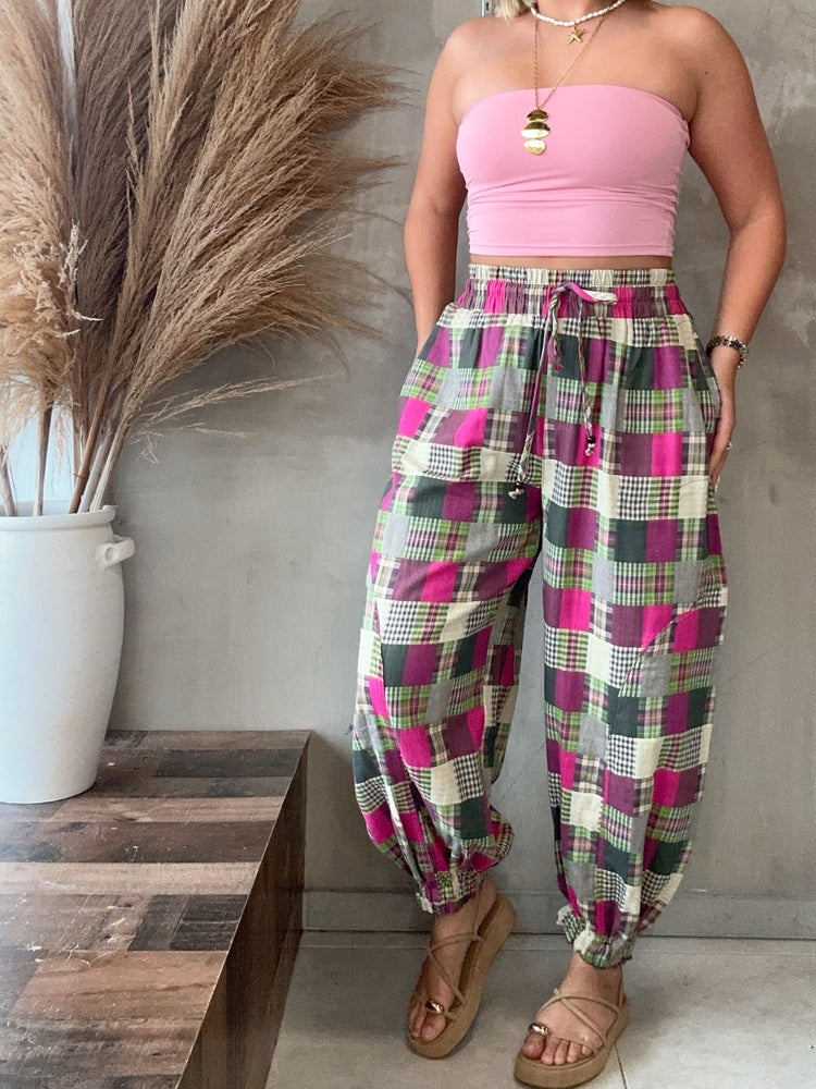 Addison Plaid Pants