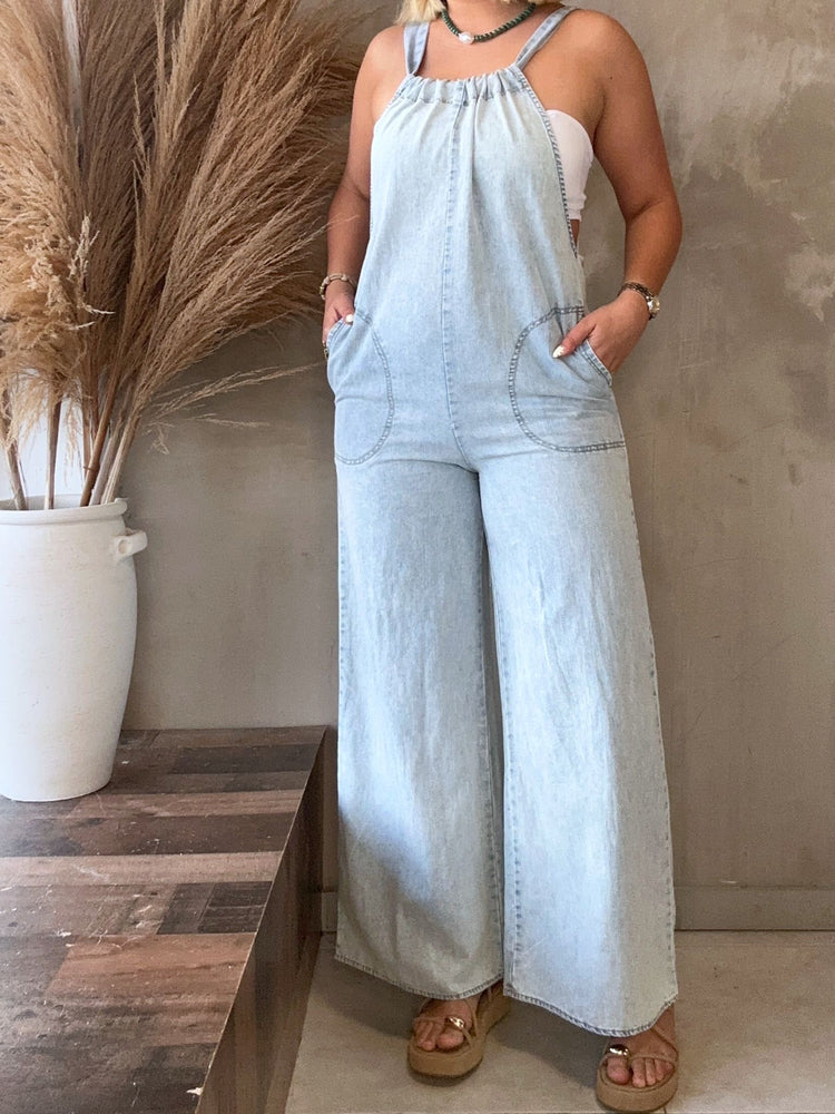 Paulina Denim Overall