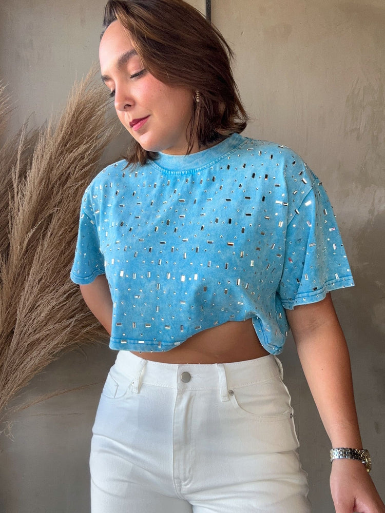 Zamira Blue Tee