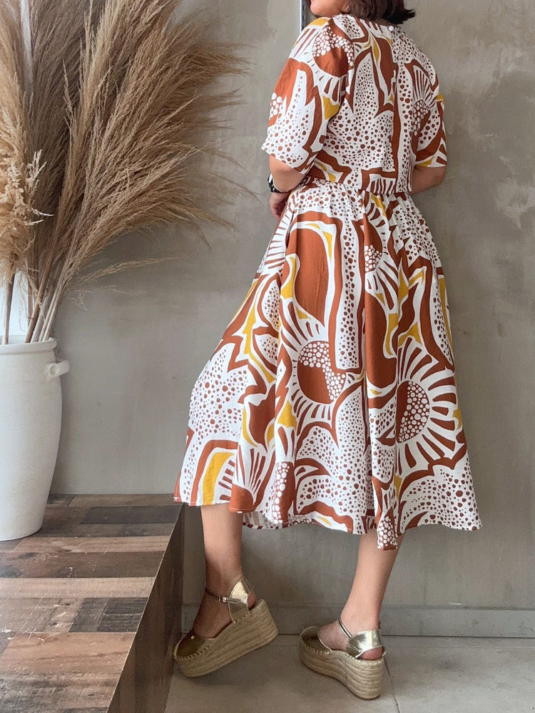 Sunset Top & Skirt Set