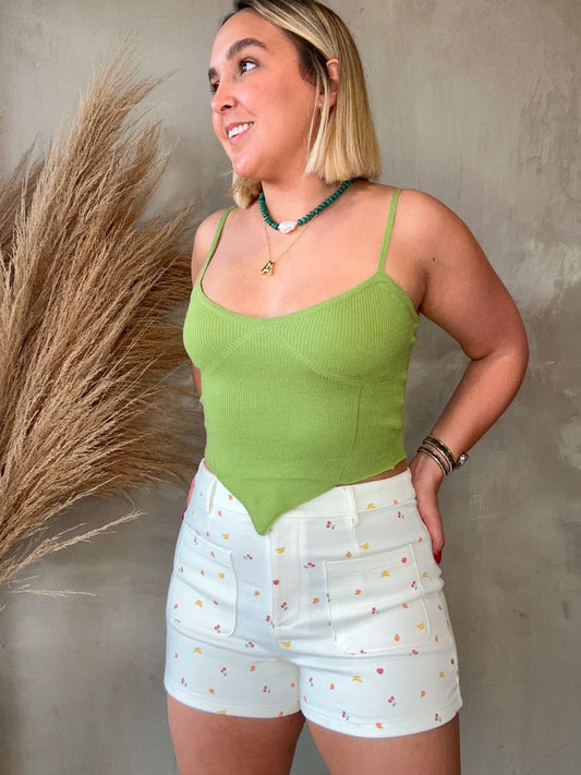 Laura Green Knit Top