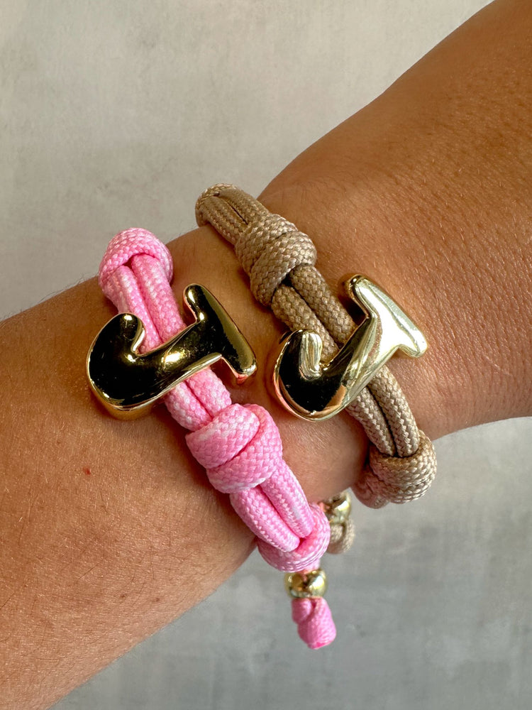 Initials Rope Bracelet