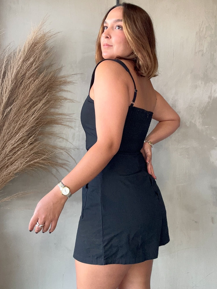 Gia Black Romper