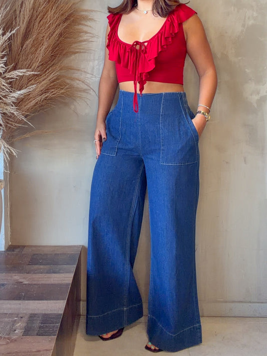 PREORDEN Darcy Wide Leg Jean