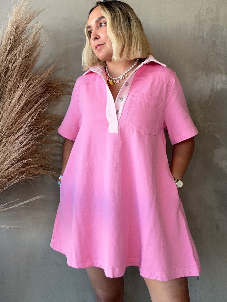 Amelia Pink Dress
