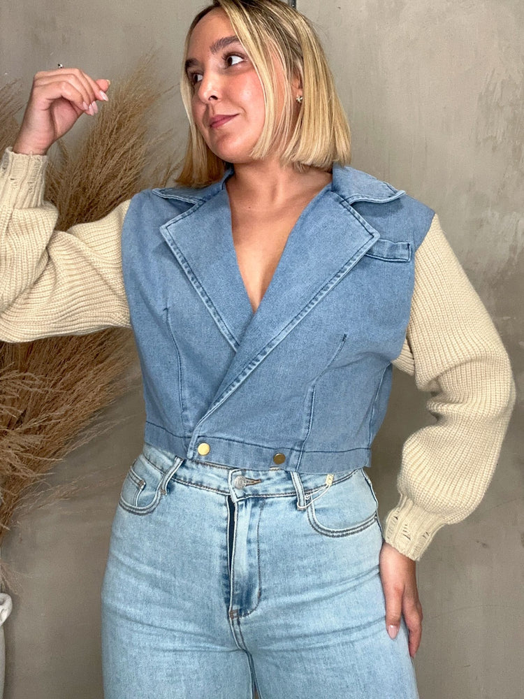 FINAL SALE - Fany Denim Jacket