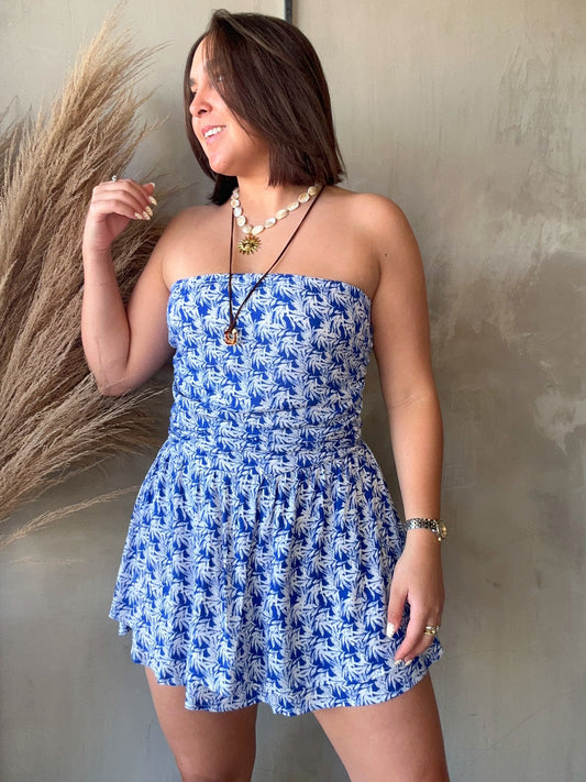 Tallulah Strapless Romper