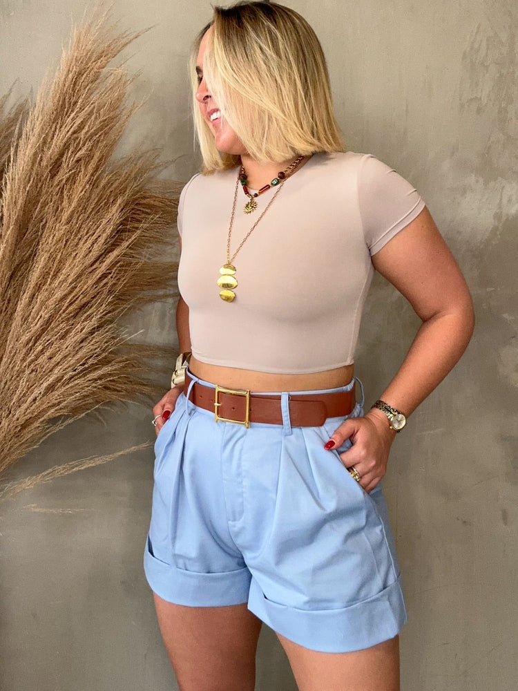 Rhia Belted Shorts