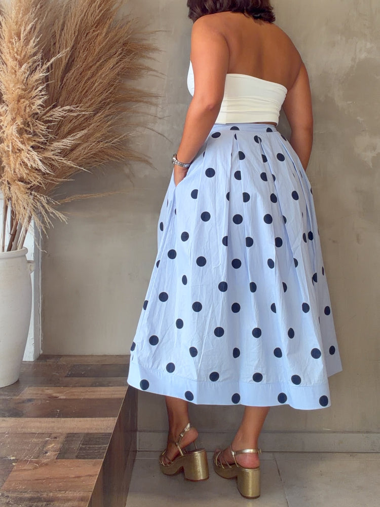 Elsa Polka Dots Skirt