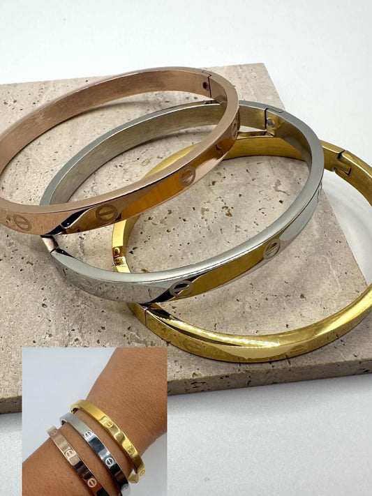 Stainless Steel Bangles Set
