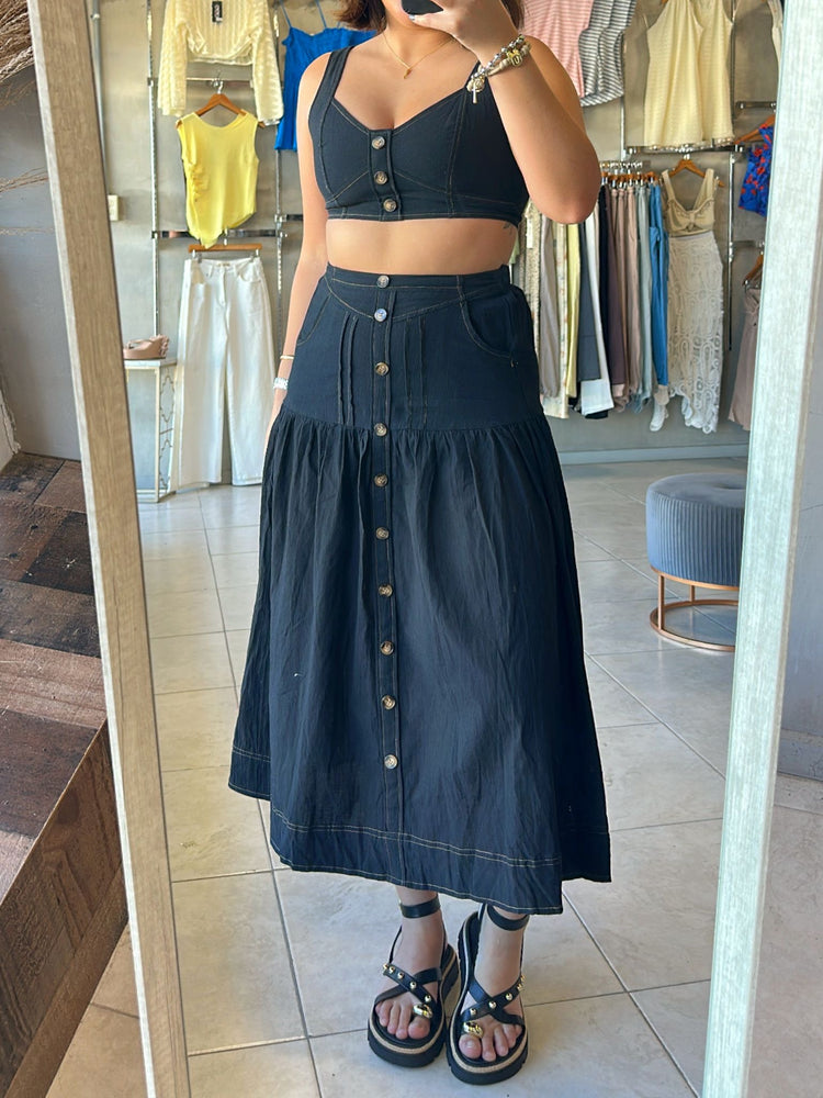 Alba Top & Skirt Set