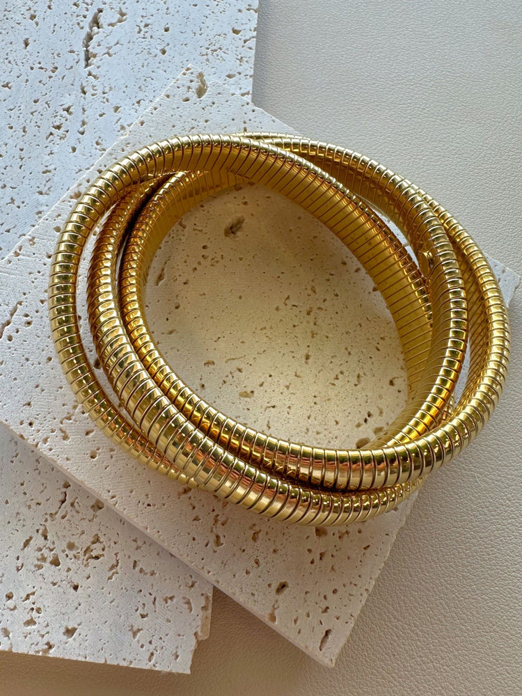 Stainless Steel Triple Bracelet