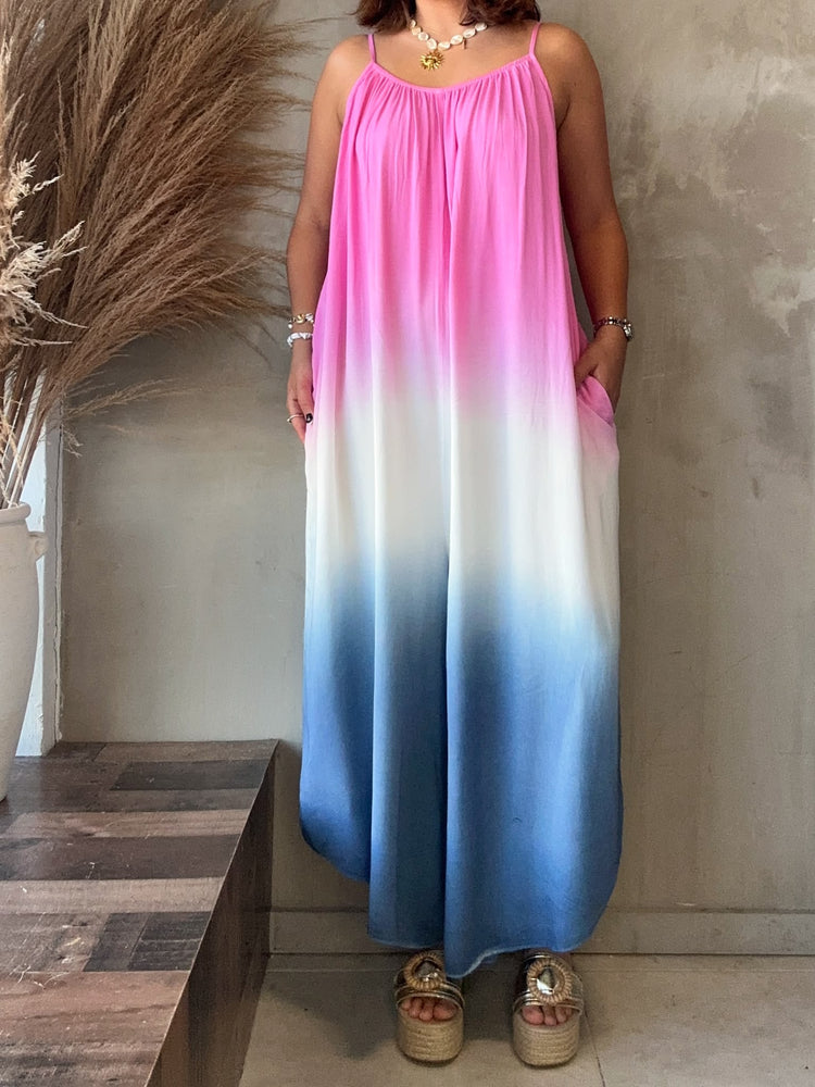 Cleo Tie Dye Jumpsuit