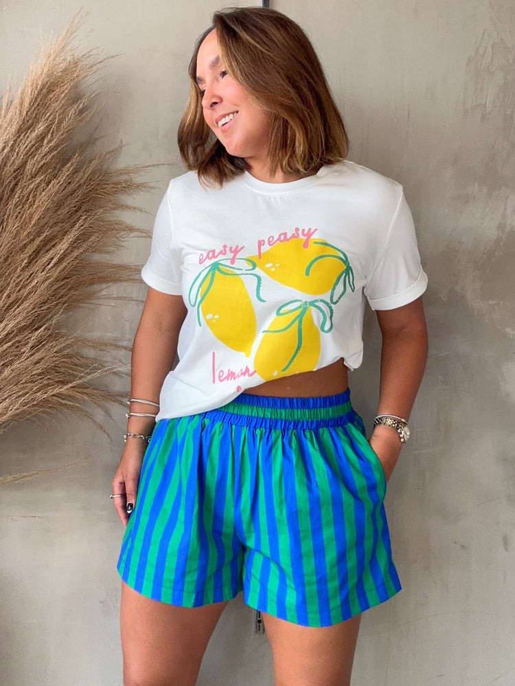 Lemon Squeezy Sequin Tee