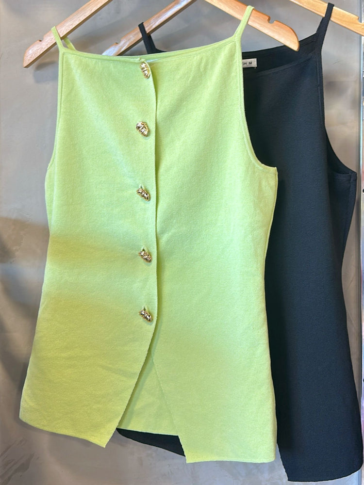 Dalila Lime Knit Top