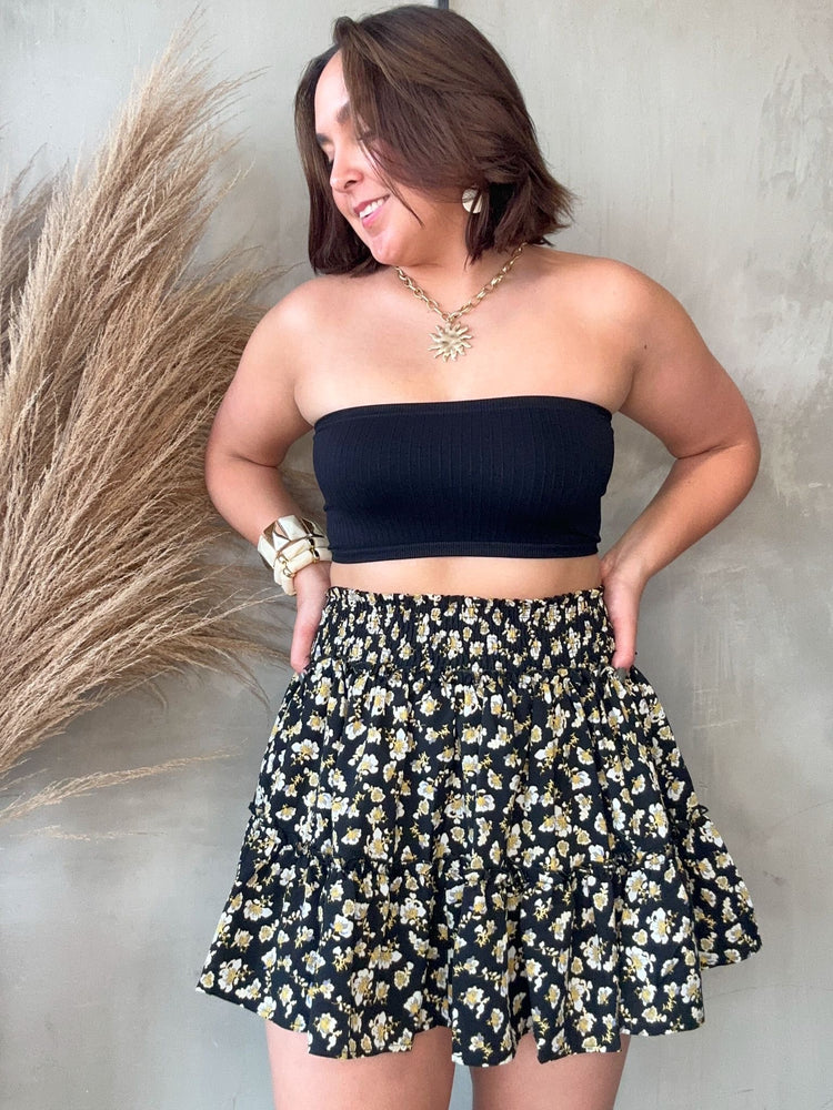 Kathia Black Tube Top
