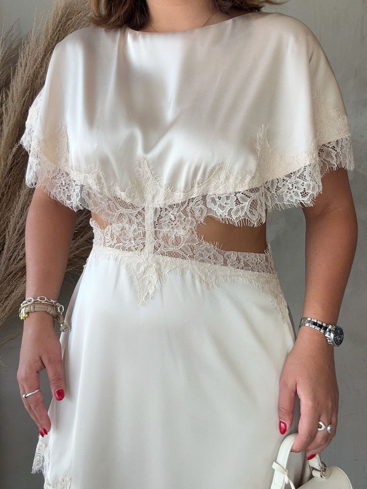 Vida Lace Cut Out Dress