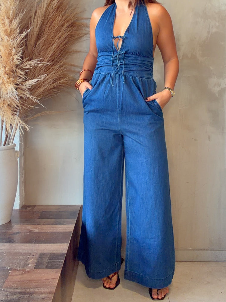 Kennedy Denim Jumpsuit