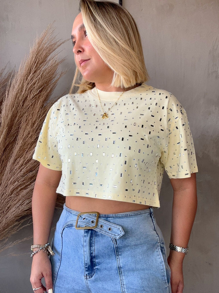 Zamira Light Yellow Tee