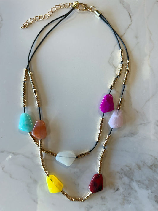 Colorful Statement Necklace