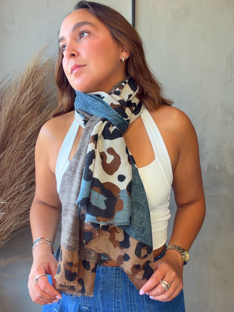 Leopard Scarf