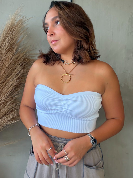 Pilar White Tube Basic