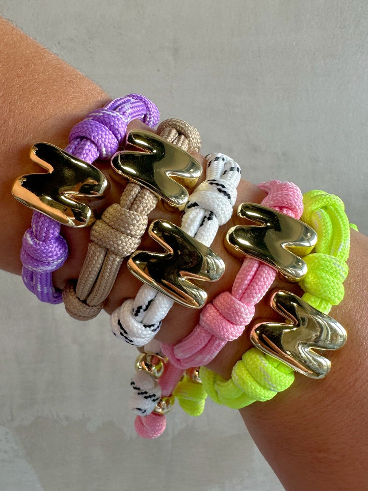 Initials Rope Bracelet