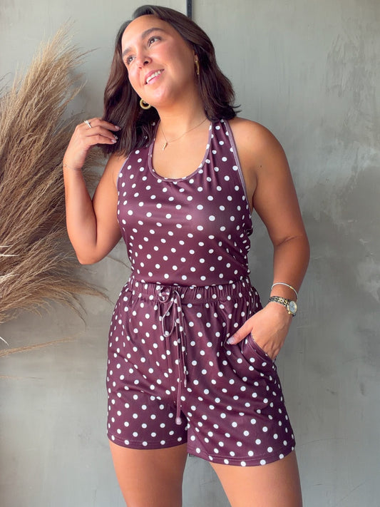 Espresso Polka Dots Set