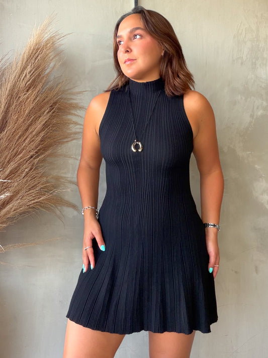 Amira Black Dress