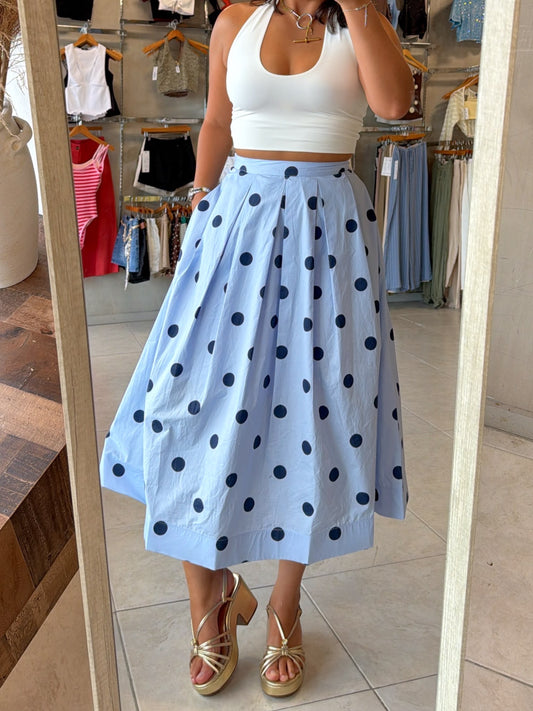 Elsa Polka Dots Skirt