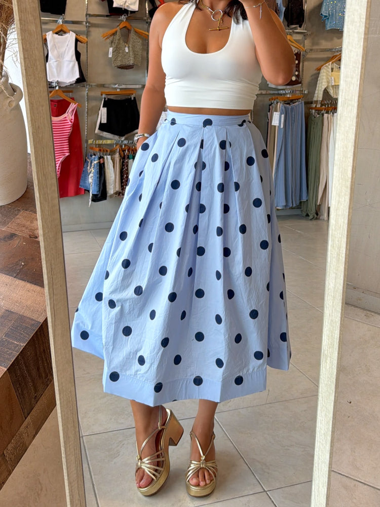 Elsa Polka Dots Skirt