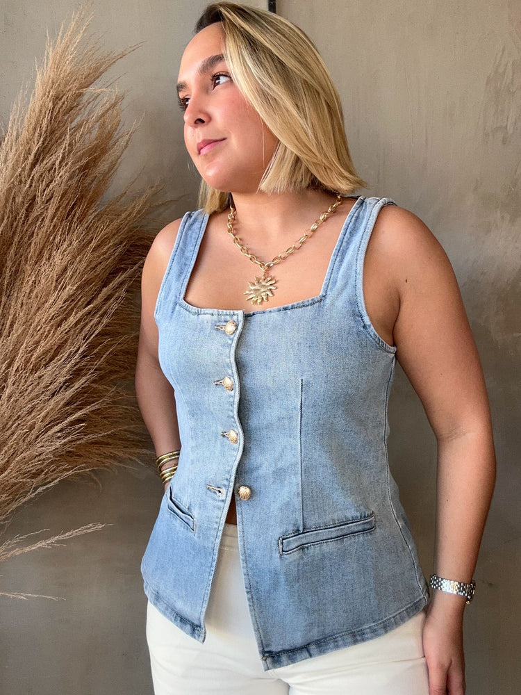 Tallulah Denim Vest