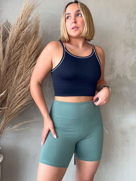 FINAL SALE - Ariana Green Biker Short