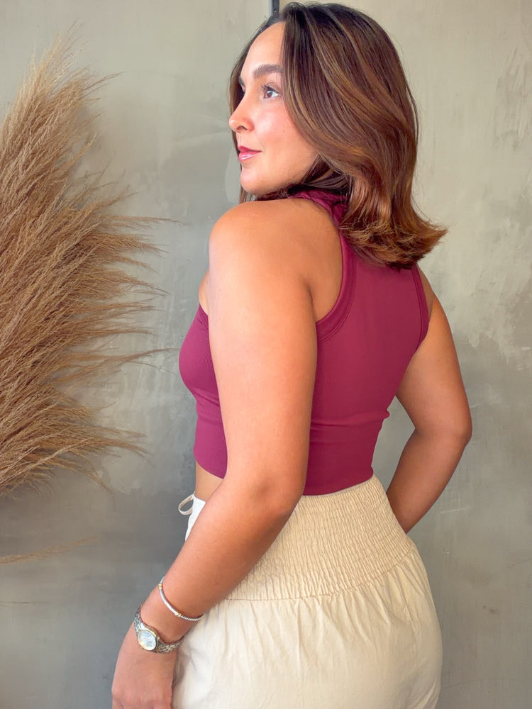 Astrid Berry Tank Basic Top